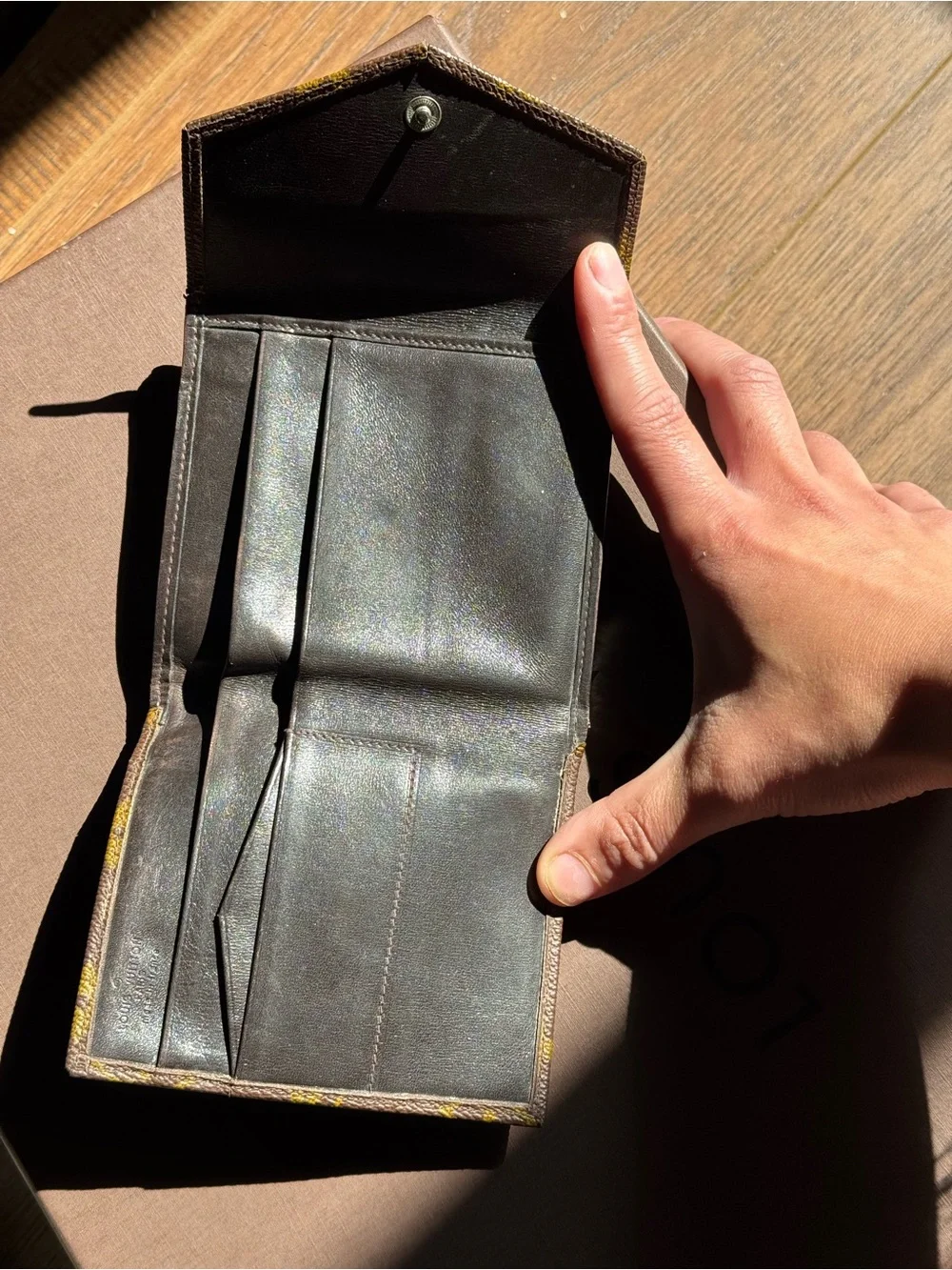 Pre date code Louis Vuitton Compact Trifold Monogram Wallet